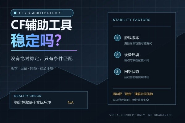 CF辅助软件稳定吗？聊聊真实使用情况